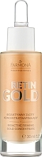 Düfte, Parfümerie und Kosmetik Algen-Gesichtskonzentrat mit kolloidalem Gold - Farmona Professional Retin Gold Concentrate