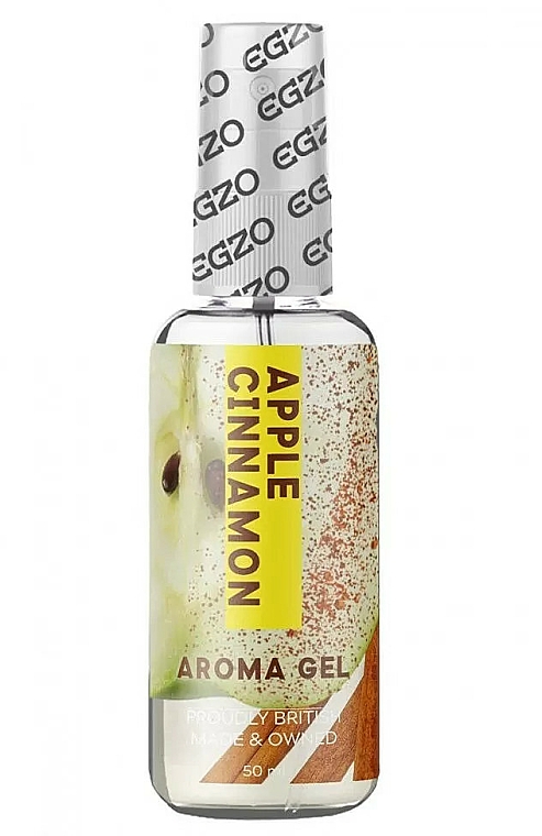 Essbares orales Gleitgel auf Wasserbasis Zimtapfel - Egzo Aroma Gel Apple Cinnamon — Bild N1