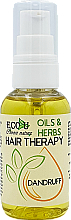 Haarpflege gegen Schuppen mit natürlichen Kräutern und Ölen - Eco U Hair Therapy Oils & Herbs Dandruff — Bild N1