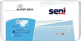 Windeln für Erwachsene 130-170 cm - Seni Super Seni Extra Large 4 Fit & Dry  — Bild N3