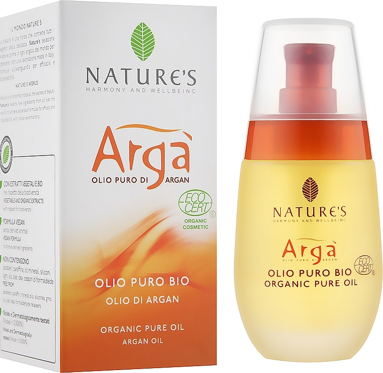Arganöl - Nature's Arga Organic Pure Oil — Bild N2