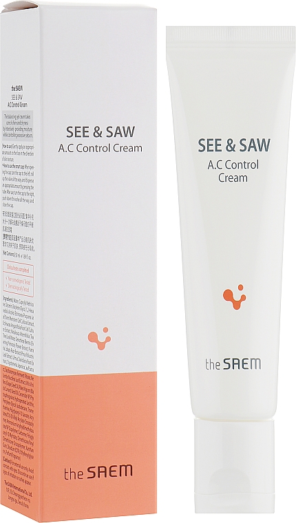 Gesichtscreme - The Saem See & Saw AC Control Cream — Bild N1