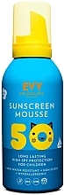 Düfte, Parfümerie und Kosmetik Sonnenschutzmousse für Kinder - EVY Technology Sunscreen Mousse For Children SPF50