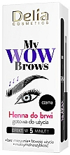 Düfte, Parfümerie und Kosmetik Henna für Augenbrauen - Delia My Wow Brows