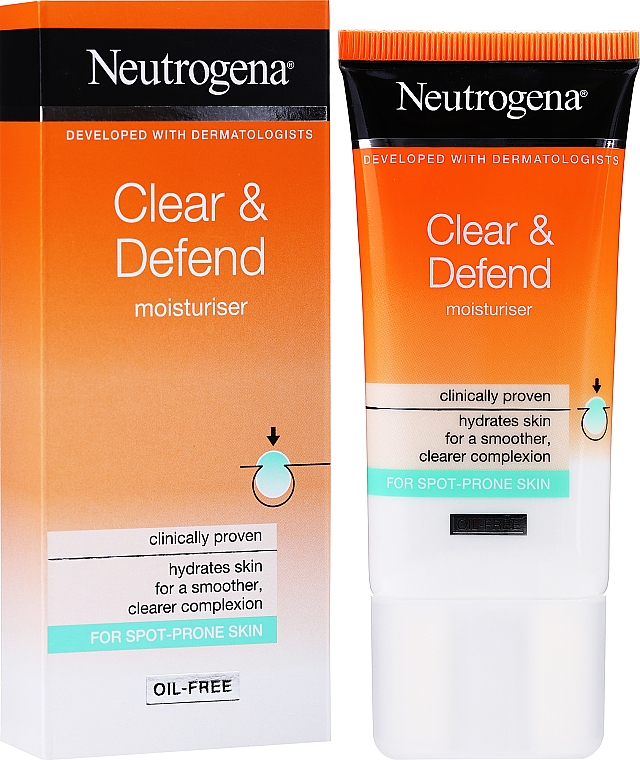 Ölfreie feuchtigkeitsspendende Gesichtscreme - Neutrogena Visibly Clear Spot Proofing Oil-Free Moisturiser Cream — Bild N2