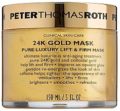 Anti-Aging Gesichtsmaske mit Gold - Peter Thomas Roth 24k Gold Mask Pure Luxury Lift & Firm — Bild N2