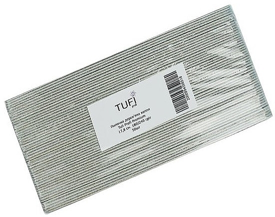Nagelfeile 150/220 17.8 cm grau 50 St. - Tufi Profi Premium  — Bild N2
