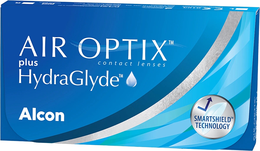 Kontaktlinsen Krümmung 8,6 3 St. - Alcone Air Optix Plus HydraGlyde — Bild N1