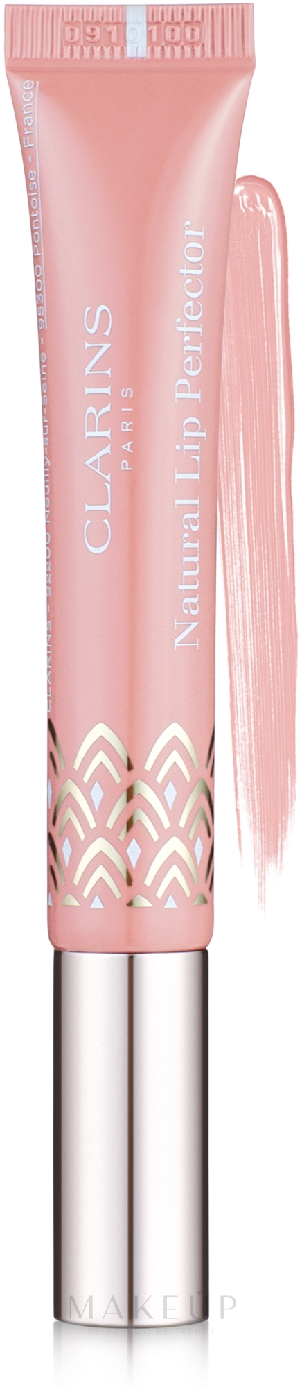 Lipgloss - Clarins Instant Light Natural Lip Perfector — Bild 01 - Rose Shimmer