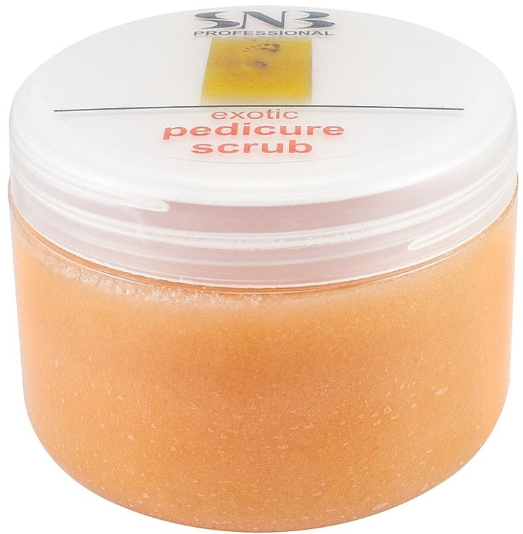 Pediküre-Peeling - SNB Professional Exotic Pedicure Scrub  — Bild N1