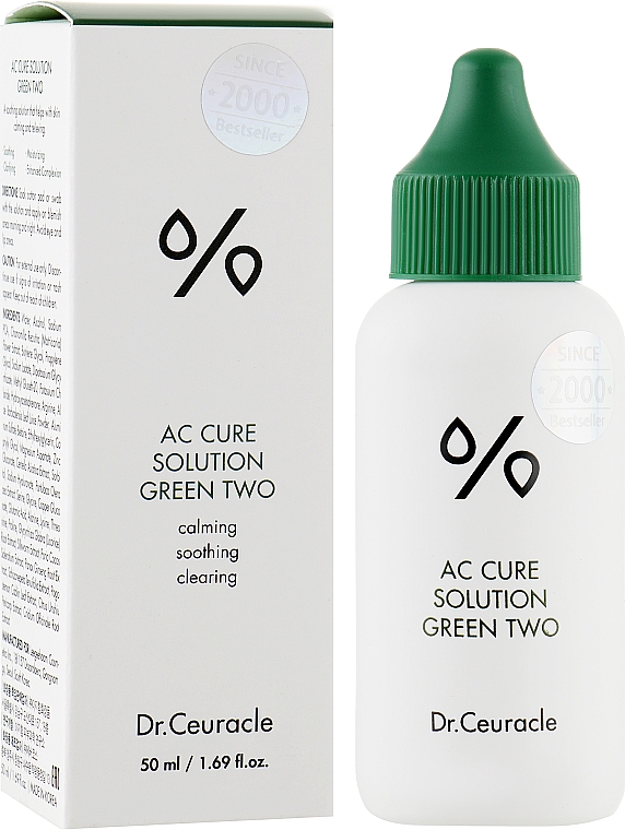 Koj№ce serum do skyry problematycznej - Dr.Ceuracle Ac Care Solution Green Two — Bild N1