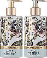 Vivian Gray Wild Flowers - Handpflegeset (Flüssigseife 250ml + Handlotion 250ml) — Bild N2