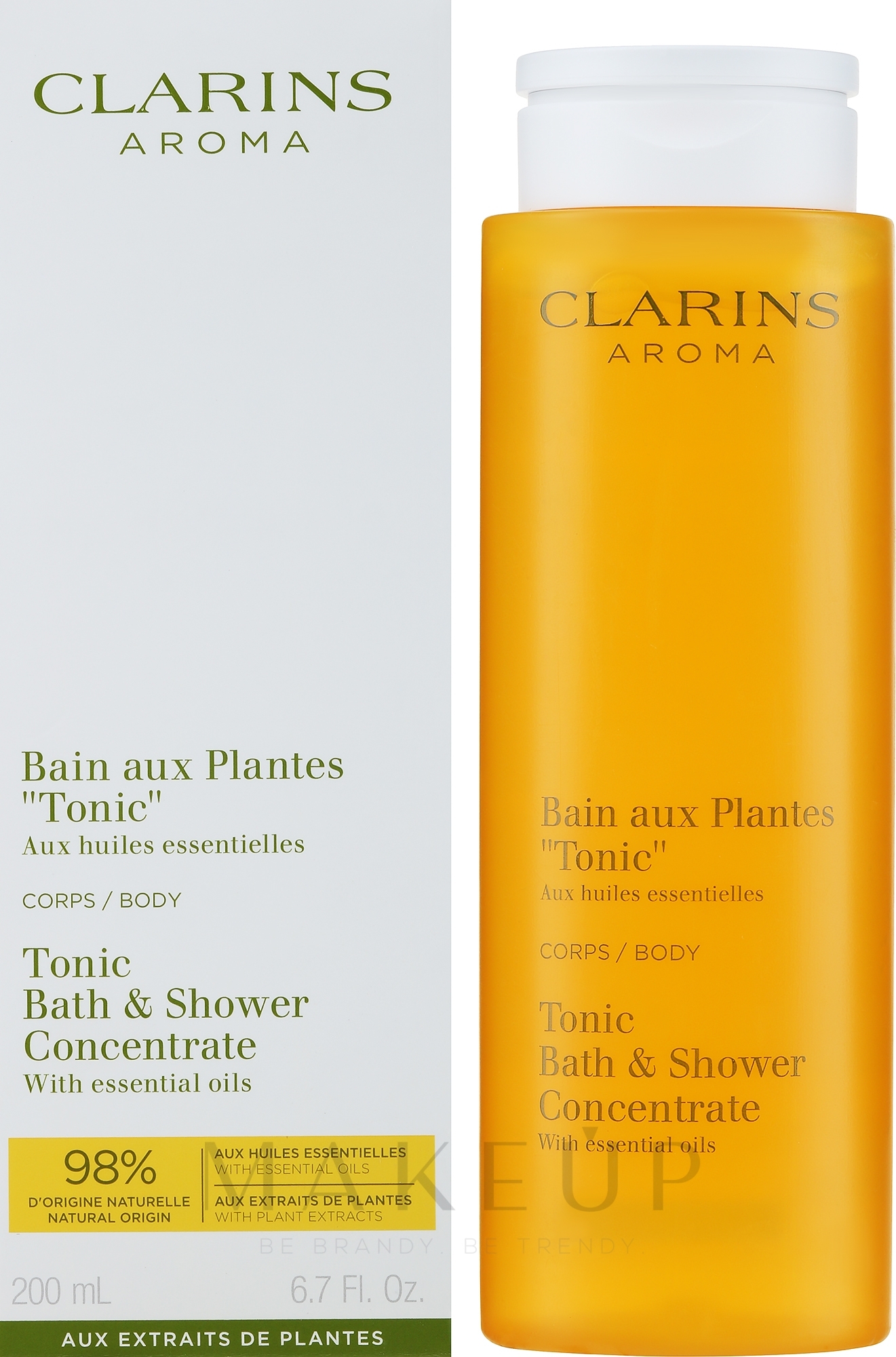 Badeschaum - Clarins Tonic Bath & Shower Concentrate — Bild 200 ml