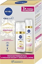 Gesichtspflegeset - Nivea Cellular Luminous630 Duopack (Gesichtsfluid 40ml + Gesichtsserum 30ml)  — Bild N2