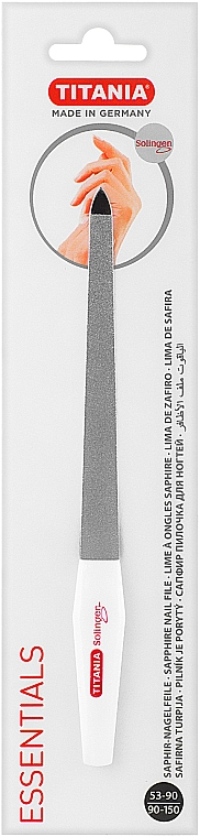 Saphir-Nagelfeile Größe 1040/7 - Titania Soligen Saphire Nail File — Foto N1