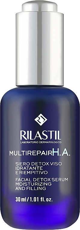 Revitalisierendes Gesichtsserum - Rilastil Multirepair H.A. Repairing Detox Serum — Bild N1