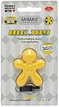 Auto-Lufterfrischer - Mr&Mrs Big Joy Vanilla Yellow Car Perfume — Bild N1