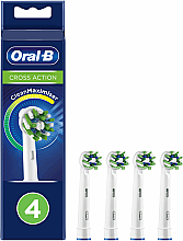 Ersatzkopf für elektrische Zahnbürste 4 St. - Oral-B Cross Action Power Toothbrush Refill Heads — Bild N3