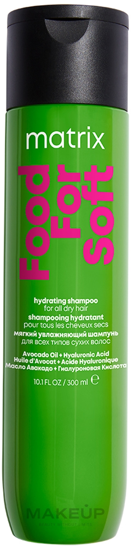 Feuchtigkeitsspendendes Shampoo - Matrix Food For Soft Hydrating Shampoo — Bild 300 ml