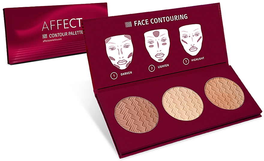 Konturpalette für das Gesicht - Affect Cosmetics Contour Palette