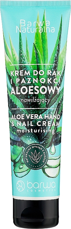 Feuchtigkeitsspendende Handcreme mit Aloe und Glycerin - Barwa Natural Hand Cream — Bild N1