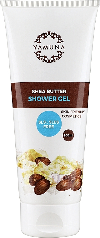 Duschgel mit Sheabutter - Yamuna Shea Butter Shower Gel — Bild N1