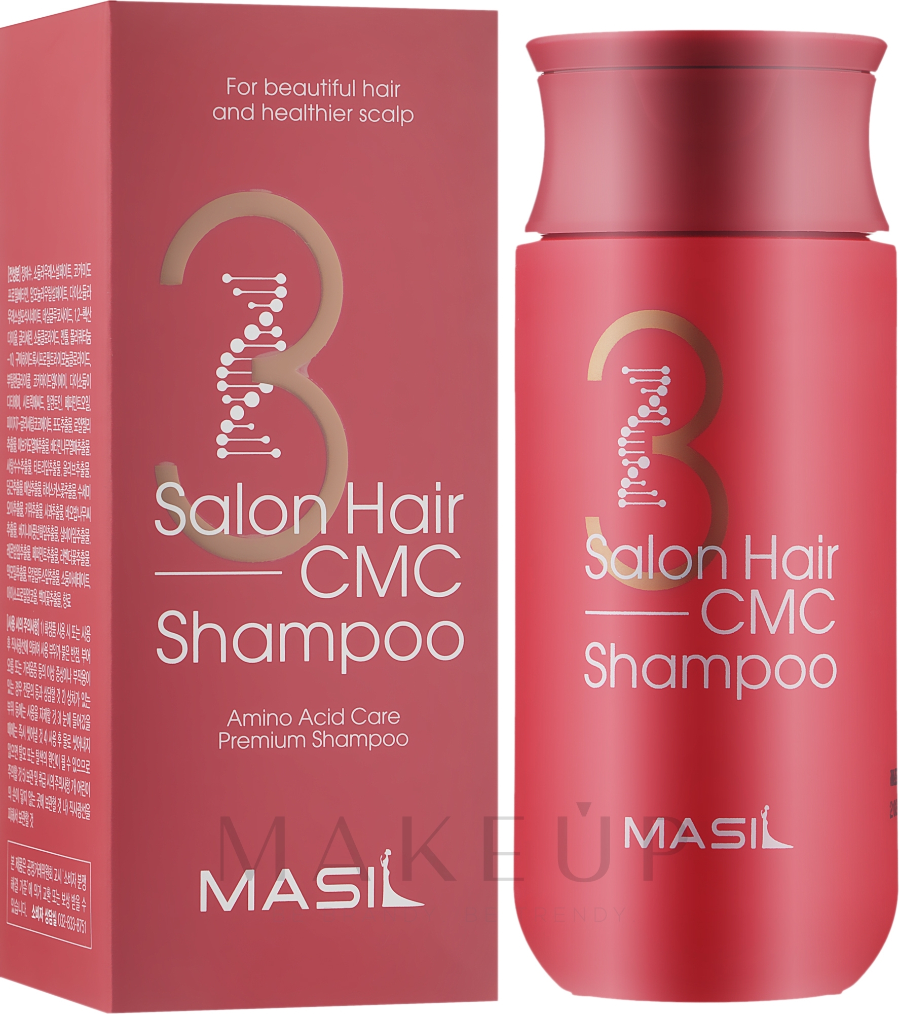 Shampoo mit Aminosäuren - Masil 3 Salon Hair CMC Shampoo — Bild 150 ml