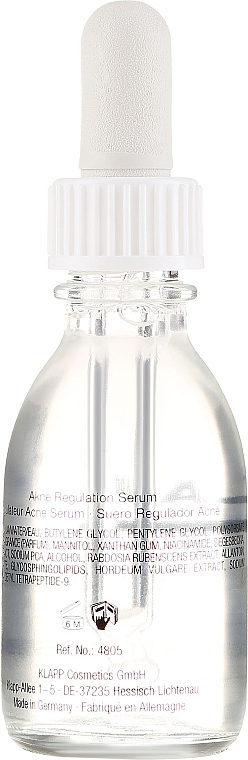 Gesichtsserum zur Regulierung der Talgproduktion - Klapp Alternative Medical Acne Regulation Serum — Bild N2