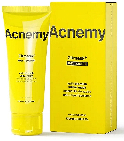 Gesichtsmaske mit Schwefel  - Zitmask Anti-Blemish Sulfur Mask  — Bild N1