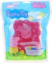 Düfte, Parfümerie und Kosmetik Kinder-Badeschwamm Peppa Pig Ballerina Peppa rosa-blau - Suavipiel Bath Sponge