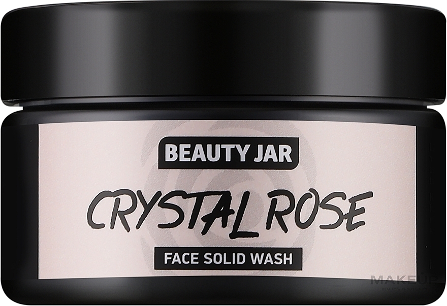 Feste Gesichtsseife Kristallrose. - Beauty Jar Face Solid Wash  — Bild N1