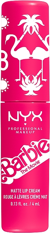 Matter flüssiger Creme-Lippenstift - NYX Professional Makeup Barbie Limited Edition Collection Matte Lip Cream — Bild N2