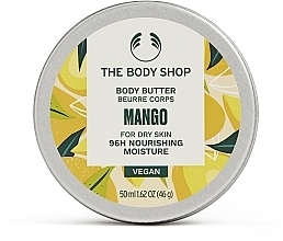 Düfte, Parfümerie und Kosmetik Feuchtigkeitsspendende Körperbutter mit Mangokernöl - The Body Shop Mango Softening Body Butter Vegan