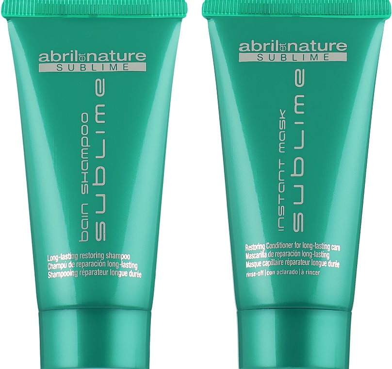 Set - Abril et Nature Hyaluronic Sublime (sh/30ml + mask/30ml) — Bild N2