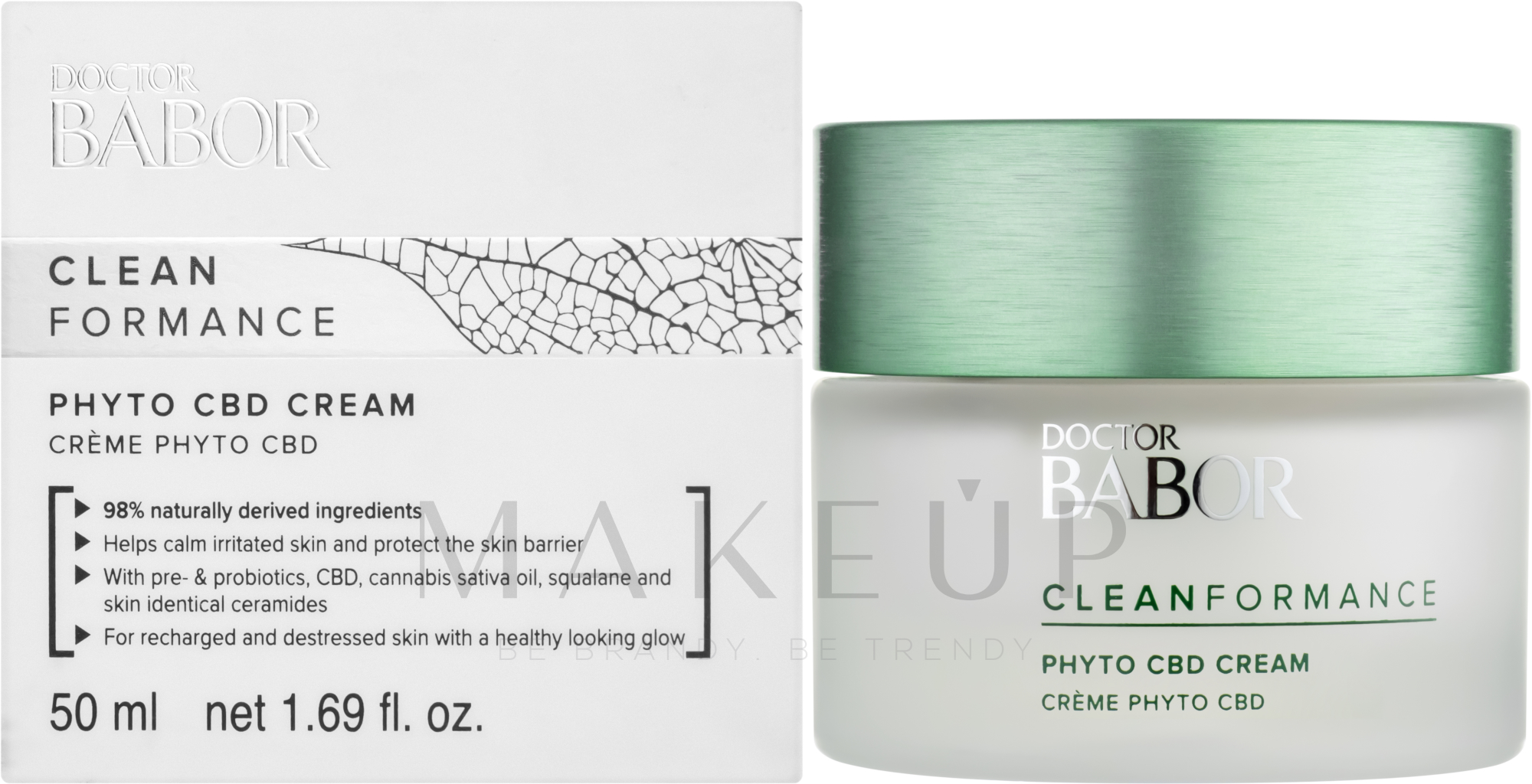 Beruhigende Relax-Creme - Babor Doctor Babor Clean Formance Phyto CBD Cream — Bild 50 ml