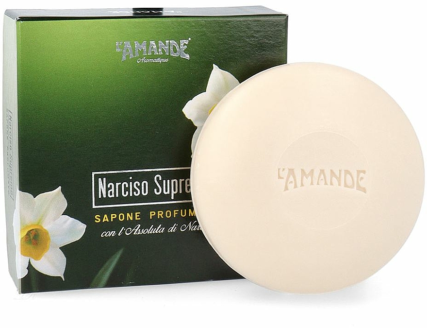 L'Amande Narciso Supremo - Parfümierte Seife  — Bild N1