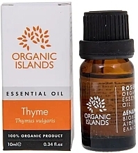 Düfte, Parfümerie und Kosmetik Ätherisches Öl Thymian - Organic Islands Thyme Essential Oil
