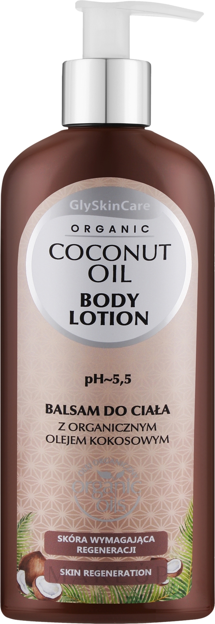Körperlotion mit Bio Kokosöl - GlySkinCare Coconut Oil Body Lotion — Bild 250 ml