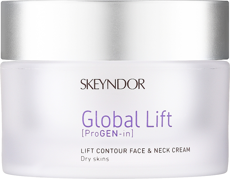 Gesichts- und Halscreme für trockene Haut mit Lifting-Effekt - Skeyndor Lift Contour Face & Neck Cream — Bild N1