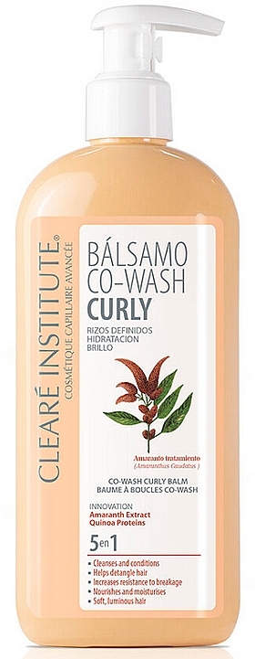Balsam für lockiges Haar - Cleare Institute Curly Co-wash Balm — Bild N1