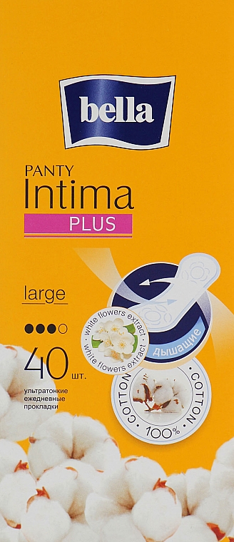 Slipeinlagen Panty Intima Plus Large 40 St. - Bella — Foto N1