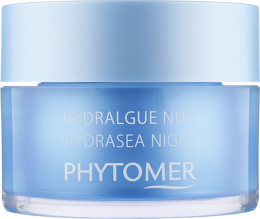 Aufpolsternde reichhaltige feuchtigkeitsspendende Nachtcreme - Phytomer Hydrasea Night Plumping Rich cream — Bild N1