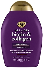 Düfte, Parfümerie und Kosmetik Shampoo mit Biotin und Kollagen - OGX Thick And Full Biotin Collagen Shampoo