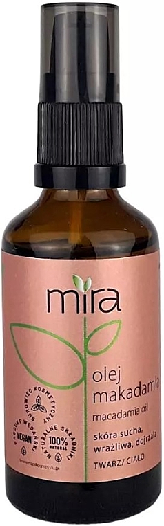 100% Natürliches raffiniertes Macadamiaöl - Mira — Bild N1