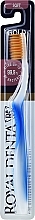 Zahnbürste weich mit Gold-Nanopartikeln blau - Royal Denta Gold Soft Toothbrush — Bild N1