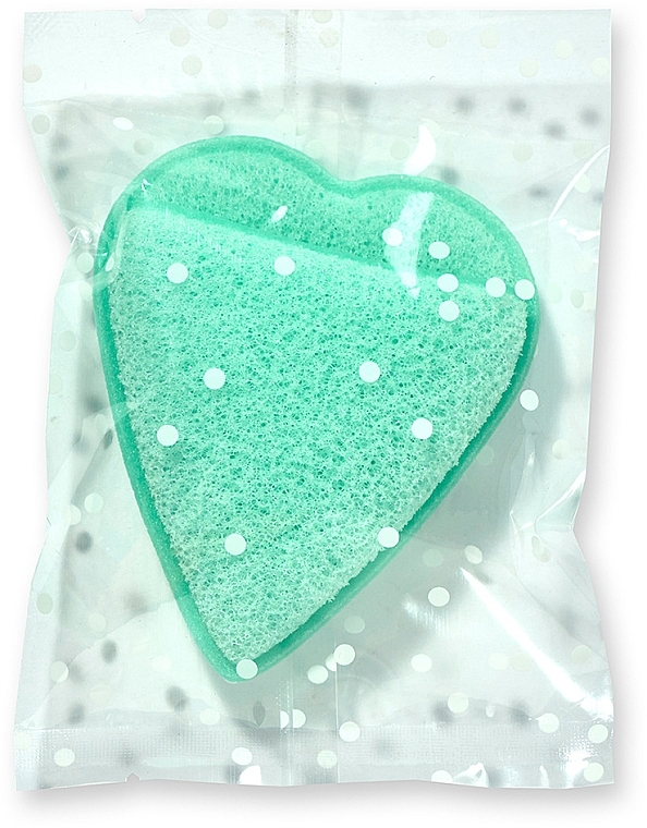 Waschschwamm, grün - IDC Institute Facial Cleansing Sponge — Bild N2