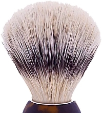 Rasierbürste ecaille - Plisson Original Shaving Brush "High Mountain White" Fibre — Bild N2