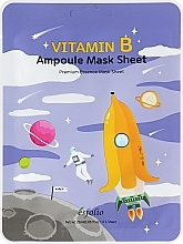 Revitalisierende Gesichtsmaske mit Vitamin B - Esfolio Vitamin B Ampoule Mask Sheet — Bild N1