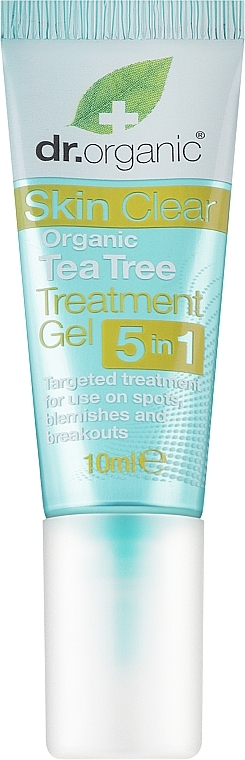 5in1 Gel mit Teebaum - Dr. Organic Skin Clear 5in1 Treatment Gel — Bild N1