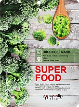 Gesichtsmaske mit Brokkoliextrakt - Eyenlip Super Food Broccoli Mask — Bild N1